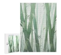 Adult Jigsaw Puzzle500 PCS Bamboo Zen Forest Puzzles for Adults Relaxing Games Improve Memory Deal As Gifts for The Whole Family 500 PCS