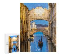 Adult Jigsaw Puzzle500 PCS Bridge of Sighs Venice Puzzles for Adults Relaxing Games Improve Memory Deal As Gifts for The Whole Family 500 PCS
