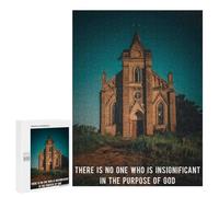 Adult Jigsaw Puzzle500 PCS Christ Quote to Remember 4 Puzzles for Adults Relaxing Games Improve Memory Deal As Gifts for The Whole Family 500 PCS