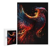Adult Jigsaw Puzzle500 PCS Mystical Phoenix Art Puzzles for Adults Relaxing Games Improve Memory Deal As Gifts for The Whole Family 500 PCS