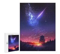 Adult Jigsaw Puzzle500 PCS Starry Twilight Landscape Puzzles for Adults Relaxing Games Improve Memory Deal As Gifts for The Whole Family 500 PCS