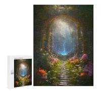 Adult Jigsaw Puzzle500 PCS The Hidden Waterfall Puzzles for Adults Relaxing Games Improve Memory Deal As Gifts for The Whole Family 500 PCS