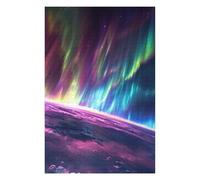 Adult Jigsaw Puzzle75x50cm/1000pcs Aurora Beyond Adult Jigsaw Puzzle Relaxing Games Perfect Decoration Deal As Gifts for The Whole Family 75x50cm/1000pcs