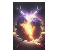 Adult Jigsaw Puzzle75x50cm/1000pcs Exploding Planet Adult Jigsaw Puzzle Relaxing Games Perfect Decoration Deal As Gifts for The Whole Family 75x50cm/1000pcs