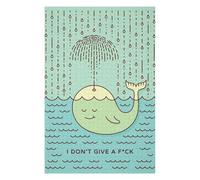 Adult Jigsaw Puzzle75x50cm/1000pcs I Dont Give A Fuck Jigsaw for Adults Brain Teaser Game Precision Cutting Deal As Gifts for The Whole Family 75x50cm/1000pcs