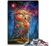 Adult Jigsaw Puzzles 1000 Animal Fantasy Owl Challenging To Complete But Fun And Humorous Unique Birthday And Gifts 38x26cm