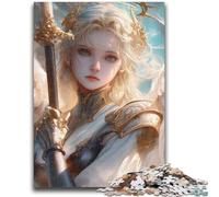 Adult Jigsaw Puzzles 1000 Anime Angel Help The Brain Exercise Addictive Toys to Cultivate Patience Perfect Decoration 26X38CM