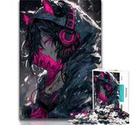 Adult Jigsaw Puzzles 1000 Anime Catwoman 1000 Pieces for Teenagers,Toys Educational Games Stress Relieving Unique Birthday And Gifts (size 38x26cm)