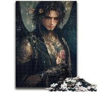 Adult Jigsaw Puzzles 1000 Anime Demon Family Fun for Is Ideal As A Gift for The Whole Family for And Age 14 Years Up 26x38cm