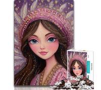 Adult Jigsaw Puzzles 1000 Anime Girl 1000 Piece Puzzle,Fun Games Every Piece Is Unique - Challenging Family Fun Game (size 75x50cm)