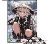 Adult Jigsaw Puzzles 1000 Anime Girl, Elephant Toy Intellectual Game Birthday Present, Gifts, Wall Art for Ages 14+ (Size 50x75cm)