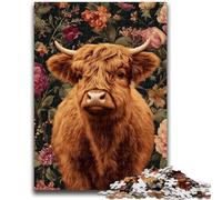Adult Jigsaw Puzzles 1000 Baby Yak 1000 Piece Jigsaw,Challenging Family Activity Games DIY Toy for Home Wall Decor Gifts (50x75cm)