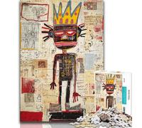 Adult Jigsaw Puzzles 1000 Basquiat Robot 1000 Piece Puzzle,Fun Games Every Piece Is Unique - Challenging Family Fun Game (size 38x26cm)