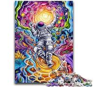 Adult Jigsaw Puzzles 1000 Beehive Astronauts Family Fun for Is Ideal As A Gift for The Whole Family for And Age 14 Years Up 26x38cm