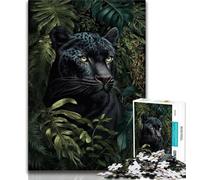 Adult Jigsaw Puzzles 1000 Black Panther Poster Puzzles for Adults,learning Educational for Is Ideal As A Gift for The Whole Family (size 38x26cm)