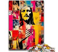 Adult Jigsaw Puzzles 1000 Christian Art Challenging Family Activity Games DIY Toy for Home Wall Decor Gifts 26x38cm