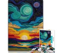 Adult Jigsaw Puzzles 1000 Colorful Clouds 1000 Piece Jigsaw,Challenging Family Activity Games DIY Toy for Home Wall Decor Gifts 75x50cm