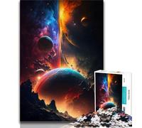 Adult Jigsaw Puzzles 1000 Colors of Universe Puzzles for Adults,learning Educational for Is Ideal As A Gift for The Whole Family (size 38x26cm)