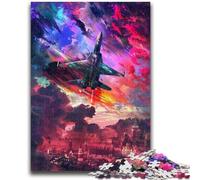 Adult Jigsaw Puzzles 1000 Colourful Fighter 1000 Pieces for Adults,Family Activity Fun at Home Activities, Birthday Present,Travel Gifts (38x26cm)