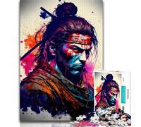 Adult Jigsaw Puzzles 1000 Colourful Japanese Ninja 1000 Pieces for Adults,Challenging Difficult Deal As Gifts for The Whole Family (size 75x50cm)