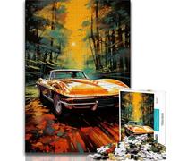 Adult Jigsaw Puzzles 1000 Cool Colourful Sports Cars 1000 Piece Puzzle,Vibrant And Unique Design Relaxing & Challenging Puzzle Experience (size 75x50cm)