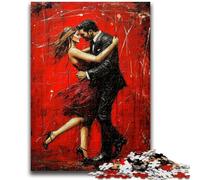 Adult Jigsaw Puzzles 1000 Dancing Couple Challenging Family Activity Games DIY Toy for Home Wall Decor Gifts 50x75cm