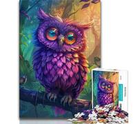 Adult Jigsaw Puzzles 1000 Dream Owl 1000 Pieces for Adults,is Ideal As Gifts for The Whole Family Suitable for And 14 75x50cm