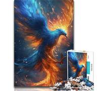 Adult Jigsaw Puzzles 1000 Dream Phoenix 1000 Pieces for Teenagers,Toys Educational Games Stress Relieving Unique Birthday And Gifts (size 75x50cm)