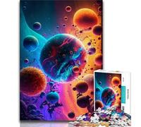 Adult Jigsaw Puzzles 1000 Endles Worlds 1000 Piece Jigsaw,Challenging Game Gifts for Is Ideal As A Gift for The Whole Family (size 75x50cm)