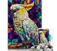 Adult Jigsaw Puzzles 1000 Fantasy Budgie,Help The Brain Exercise Addictive Toys to Cultivate Patience Perfect Decoration (38x26cm)