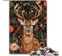 Adult Jigsaw Puzzles 1000 Fantasy Deer, for Ages 14 And over Each Piece Is Unique - Fun And Challenging Game for The Whole Family Good Gift (size 26x38cm)