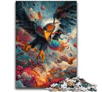 Adult Jigsaw Puzzles 1000 Fantasy Eagle Teenager Puzzles,learning Educational Is Ideal As A Gift for The Whole Family (38x26cm)