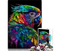 Adult Jigsaw Puzzles 1000 Fantasy Parrot 1000 Pieces for Teenagers,Perfect for Game Nights, Colorful Toy for Home Gift (size 75x50cm)