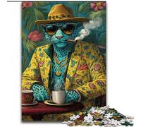 Adult Jigsaw Puzzles 1000 Fashion Leopard, for Ages 14 And over Each Piece Is Unique - Fun And Challenging Game for The Whole Family Good Gift (size 50x75cm)