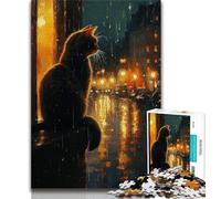 Adult Jigsaw Puzzles 1000 Flower Cat Teenager Puzzles,learning Educational Is Ideal As A Gift for The Whole Family 26x38cm