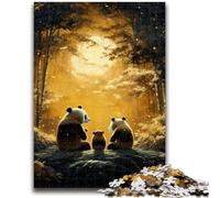 Adult Jigsaw Puzzles 1000 Galaxies Pandas 1000 Pieces for Teenagers,Learning Educational Toys Family Games Unique Birthday And Gifts (75x50cm)