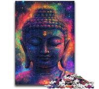 Adult Jigsaw Puzzles 1000 Galaxy Buddha 1000 Pieces for Teenagers,Learning Educational Toys Family Games Unique Birthday And Gifts (26x38cm)
