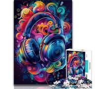 Adult Jigsaw Puzzles 1000 Gaming Headset 1000 Pieces for Adults,is Ideal As Gifts for The Whole Family Suitable for And 14 75x50cm