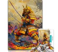 Adult Jigsaw Puzzles 1000 Japanese Golden Ninja,Help The Brain Exercise Addictive Toys to Cultivate Patience Artists Collection,Fine Art 75x50cm