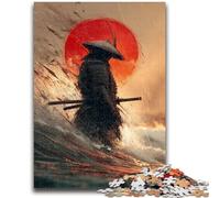 Adult Jigsaw Puzzles 1000 Japanese Samurai 1000 Pieces for Adults,Family Activity Fun at Home Activities, Birthday Present,Travel Gifts (38x26cm)
