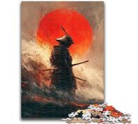 Adult Jigsaw Puzzles 1000 Japanese Samurai Teenager Puzzles,learning Educational Is Ideal As A Gift for The Whole Family (38x26cm)