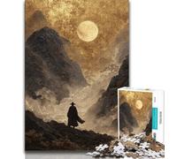 Adult Jigsaw Puzzles 1000 Japanese Style Mountains 1000 Pieces for Adults,Family Activity Fun at Home Activities, Birthday Present,Travel Gifts 75x50cm