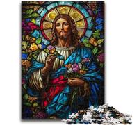 Adult Jigsaw Puzzles 1000 Jesus Art Family Fun for Is Ideal As A Gift for The Whole Family for And Age 14 Years Up 50x75cm