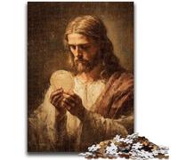Adult Jigsaw Puzzles 1000 Jesus for Educational Game Challenge Toy for Is Ideal As A Gift for The Whole Family 50x75cm