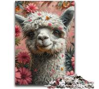 Adult Jigsaw Puzzles 1000 Jungle Alpaca 1000 Pieces for Adults,is Ideal As Gifts for The Whole Family Suitable for And 14 (50x75cm)