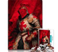 Adult Jigsaw Puzzles 1000 Majestic Knight 1000 Pieces for Adults,Challenging Difficult Deal As Gifts for The Whole Family (size 75x50cm)