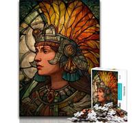 Adult Jigsaw Puzzles 1000 Mayan Priestess,Help The Brain Exercise Addictive Toys to Cultivate Patience Artists Collection,Fine Art 38x26cm