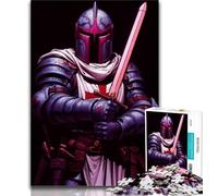 Adult Jigsaw Puzzles 1000 Medieval Knights Puzzles for Adults,learning Educational for Is Ideal As A Gift for The Whole Family (size 38x26cm)