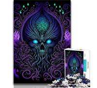 Adult Jigsaw Puzzles 1000 Monster Teenager Puzzles,Game Toys Every Piece Is Unique - Challenging Family Fun Game (size 38x26cm)