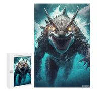 Adult Jigsaw Puzzles 1000 PCS Armored Shark Beast Jigsaw for Adults Relax Games Presents for Women Birthday Present, Gifts, 1000 PCS